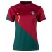 Camiseta Portugal Cristiano Ronaldo #7 Primera Equipación Replica Mundial 2022 para mujer mangas cortas